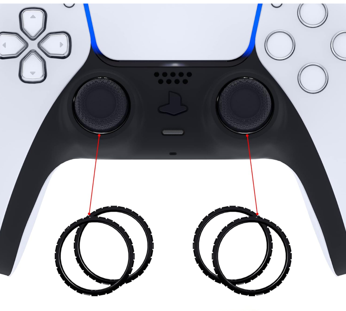 PS5 DualSense Kontroll Ring – Thumbstick Ringar (Flera Färger)