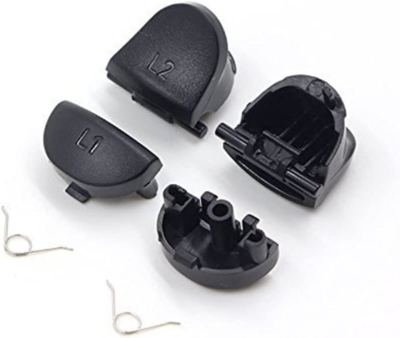 PS4 DualShock Trigger Button Replacement Set – L1/L2/R1/R2 with Springs (3 Models)