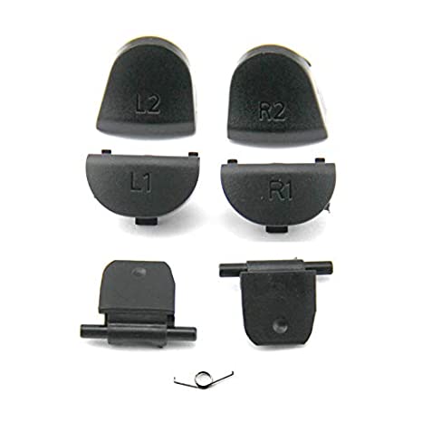 PS4 DualShock Trigger Button Replacement Set – L1/L2/R1/R2 with Springs (3 Models)