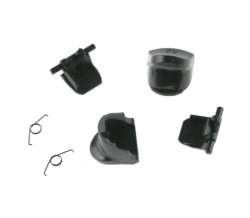 PS4 DualShock Trigger Button Replacement Set – L1/L2/R1/R2 with Springs (3 Models)