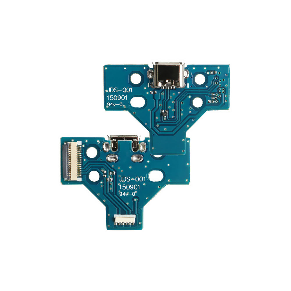 PS4 DualShock Controller Charging Port PCB Board – Micro USB Replacement (JDS/JDM 001–050)