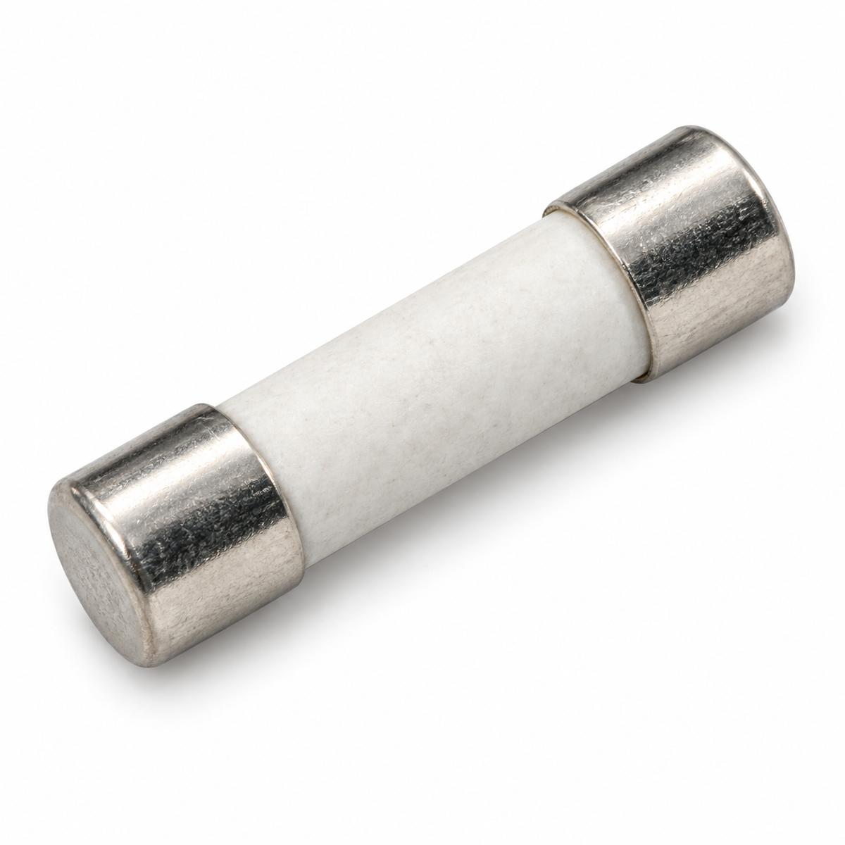 Schurter 3.15A 250V Slow-Blow Ceramic Fuse 5×20mm – 0001.2509 – representativ produktbild på vit bakgrund