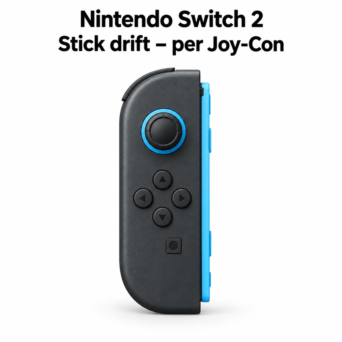 Nintendo Switch 2 Joy-Con 2 stick drift reparation per Joy-Con