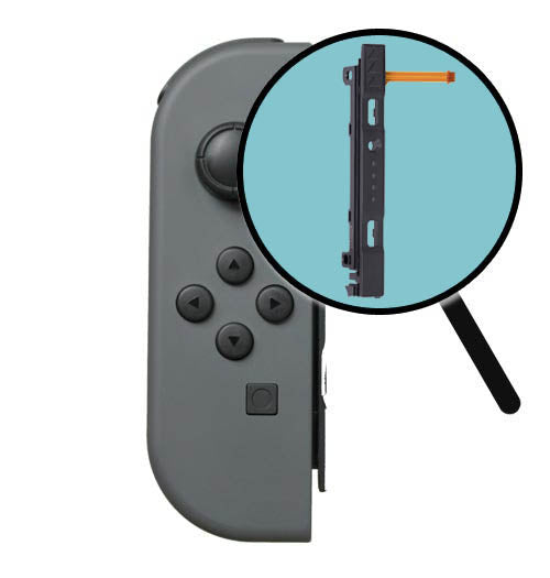 Nintendo Switch Joy-Con Slider Rail Replacement (Left, Right or Set)
