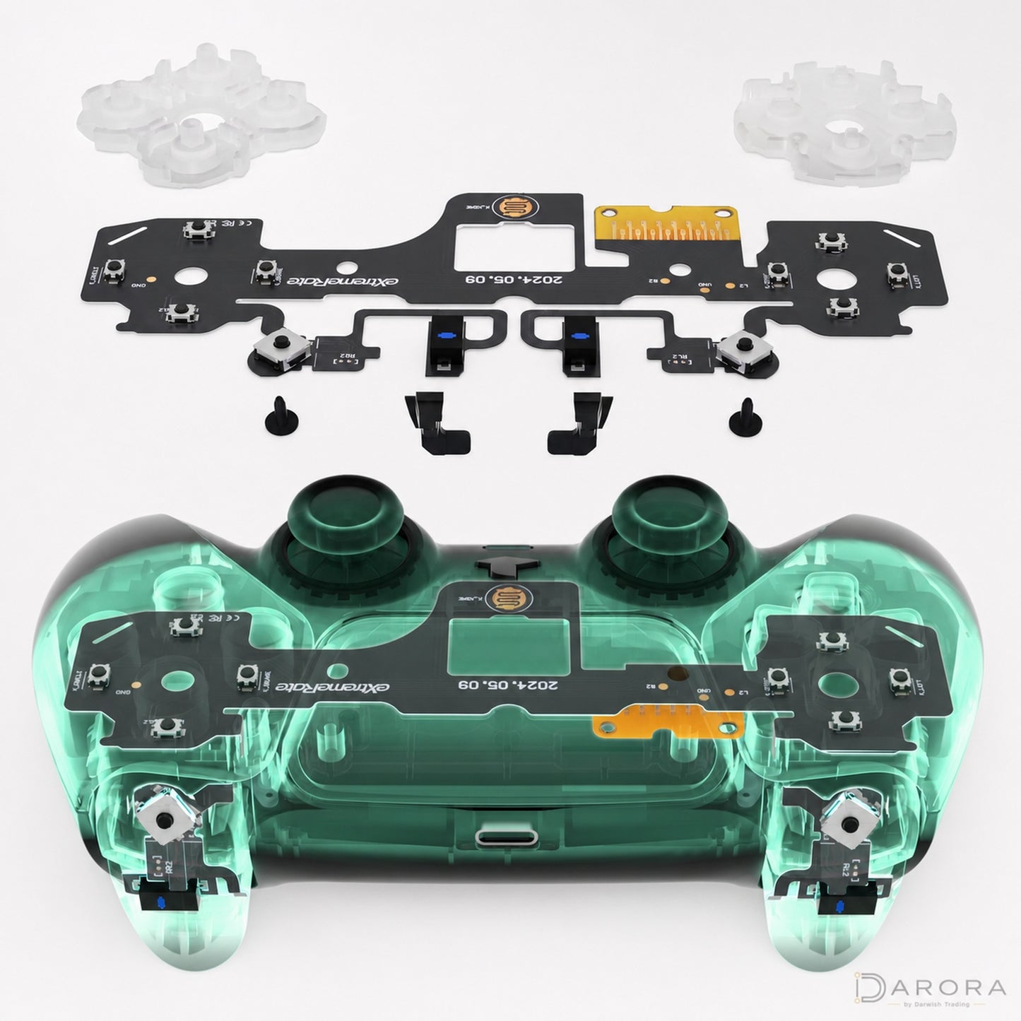 eXtremeRate PFMD012V2 Whole Clicky Kit Strong Version för PS5 DualSense BDM-030