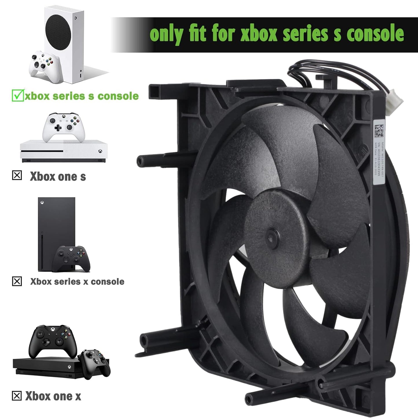 Xbox Series S Internal Cooling Fan