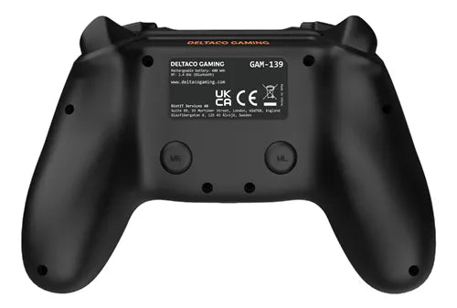 DELTACO GAMING GAM-139 Wireless Controller PS4 (Fyndvara)