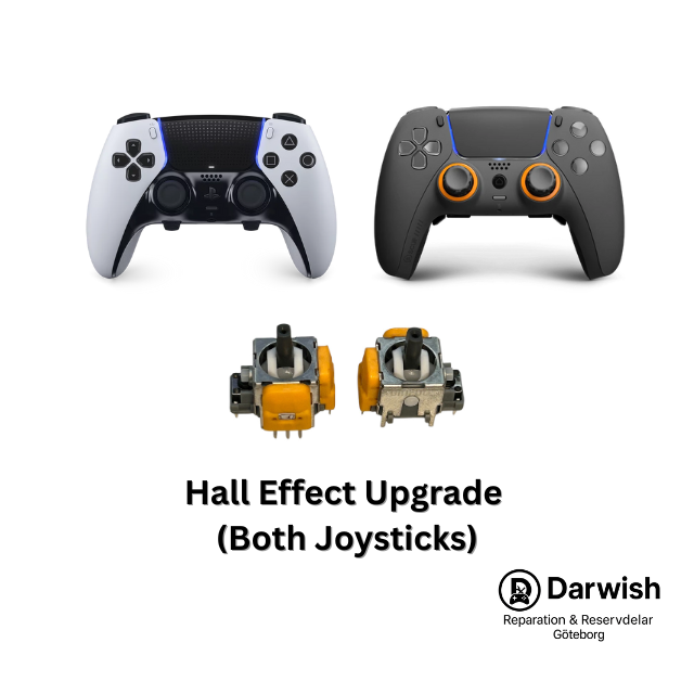 PS5 Hall & TMR Joystick Upgrade – Zero Drift