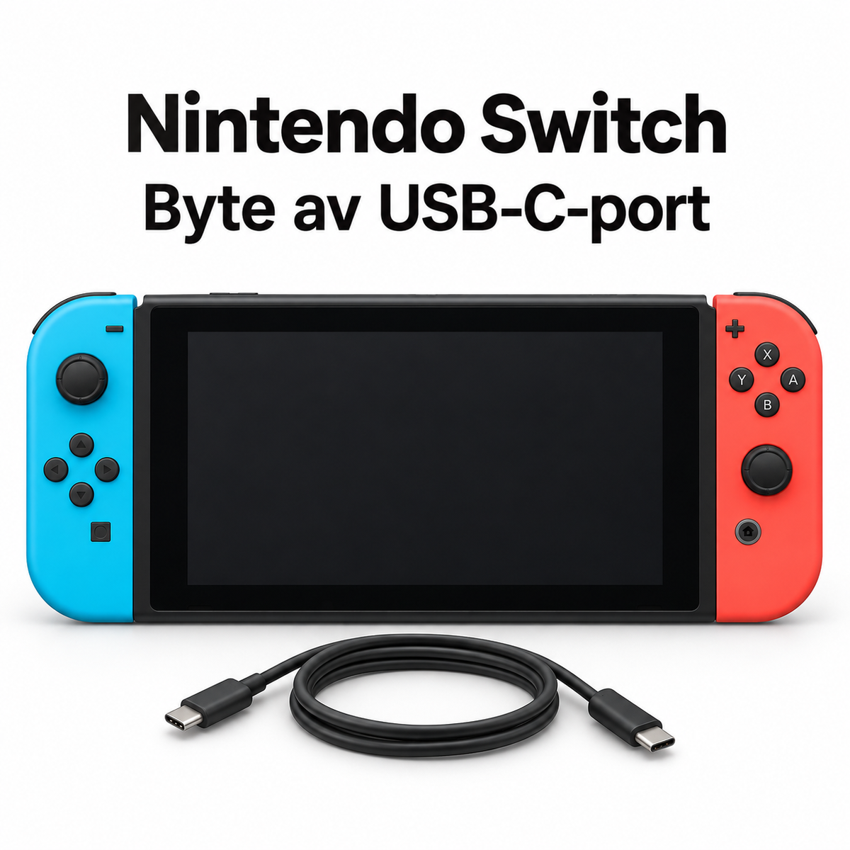 Nintendo Switch – Byte av USB-C-port