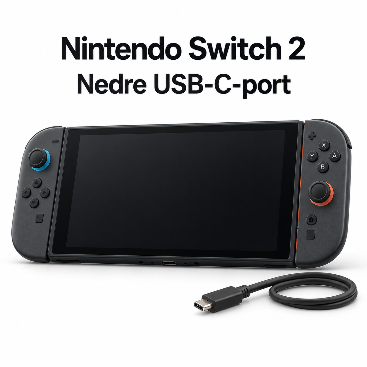 Nintendo Switch 2 – Nedre USB-C-port
