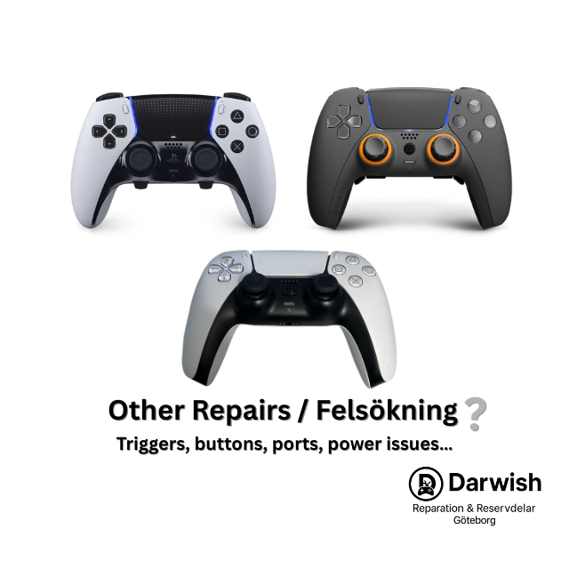 PS5 Controller – Diagnosis & Other Repairs