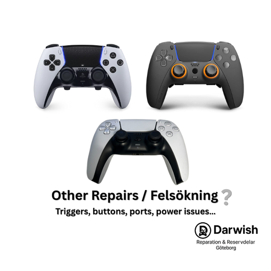 PS5 Controller – Diagnosis & Other Repairs