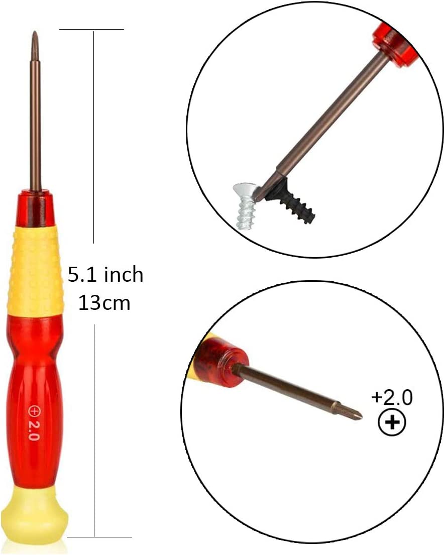 Precision Phillips Screwdriver +2.0 / PH0 – Electronics & Controller Repair